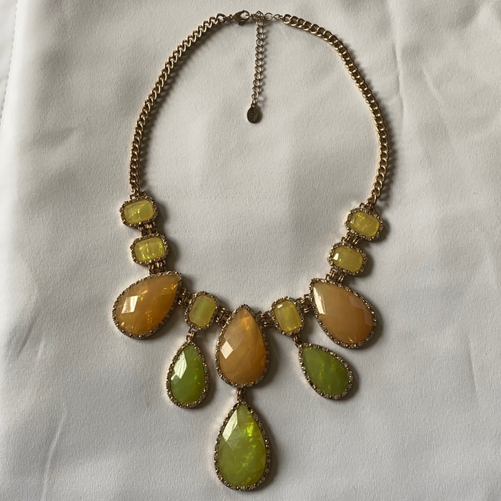 Tear Drop Chunky Necklace